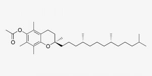 Tokoferol - wzór chemiczny